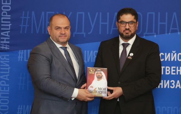 Бизнес-посол «Деловой России» в ОАЭ Максим Загорнов провел расширенную встречу с Послом ОАЭ в РФ Мухаммедом Ахмедом Аль-Джабером