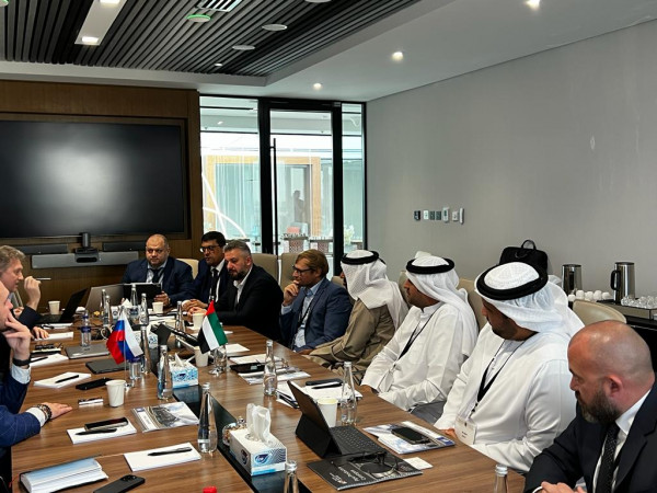 Maksim Zagornov takes part in the 4th meeting of the Working Group on Industry, Investment and Innovation of the Intergovernmental Russian-Emirati Commission