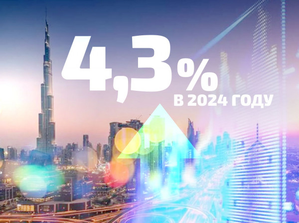 Экономика ОАЭ вырастет на 4,3% в 2024 году