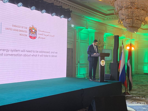 Maksim Zagornov takes part in the Reception by the UAE Embassy in Russia associated with COP 28 Climate Summit